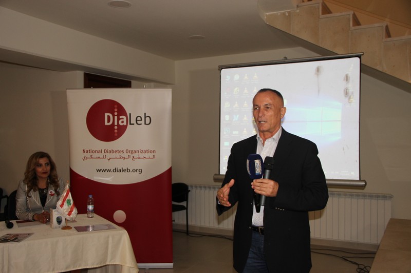 Dialeb Half Way Through The Run and Awareness Campaign